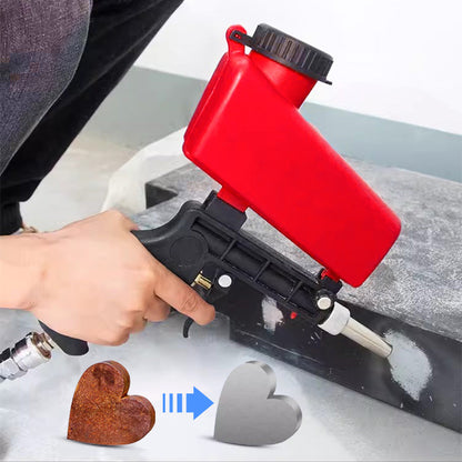 🔧💨 Jetzt zum halben Preis! Tragbare pneumatische Sandstrahlpistole — Leistungsstark & einfach in der Handhabung für präzises Reinigen und Entrosten 🔥⚙️