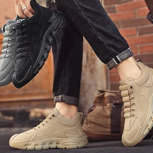 ⏳Begrenzte Zeit 50% Rabatt💥Männer dicke Sohle rutschfest Casual Walking Schuhe🚀Kaufen Sie 2 und erhalten Sie kostenlosen Versand🚀