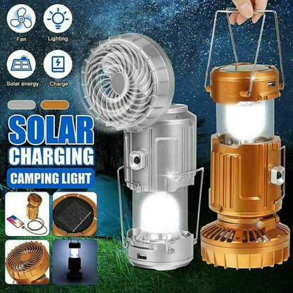(🔥2025 Heißer Verkauf🔥50 % RABATT) 6-in-1 tragbare Solar-LED-Campinglaterne