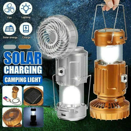 (🔥2025 Heißer Verkauf🔥50 % RABATT) 6-in-1 tragbare Solar-LED-Campinglaterne