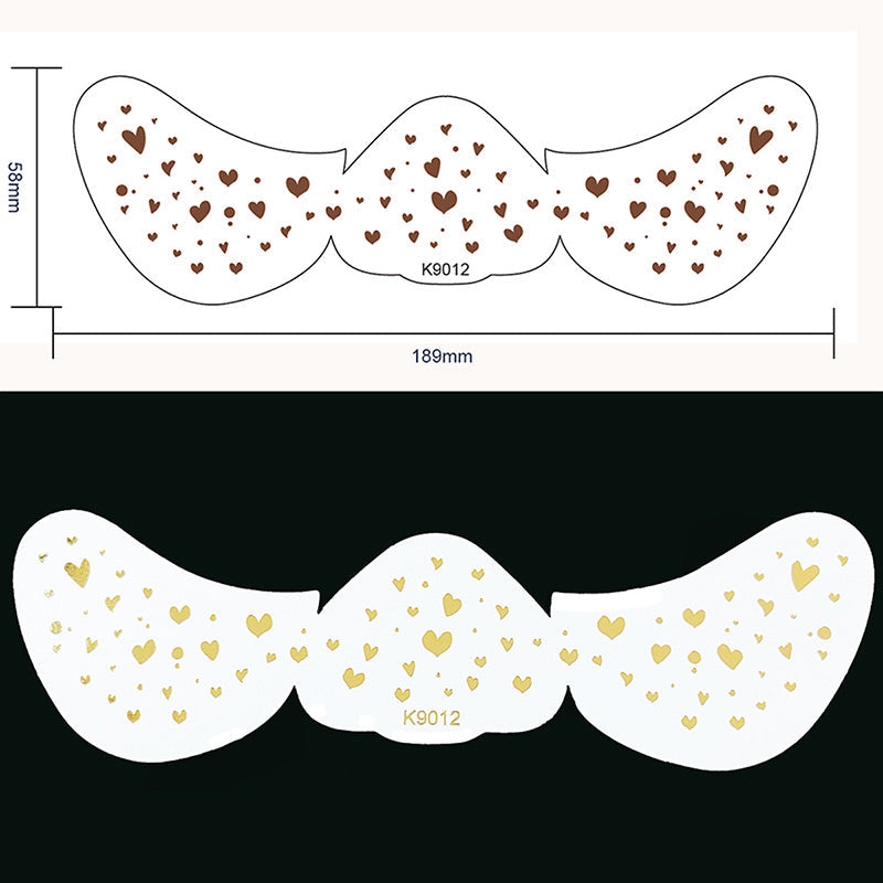 Glitzerndes Hautpflege-Sommersprossen-Gesichtstattoo