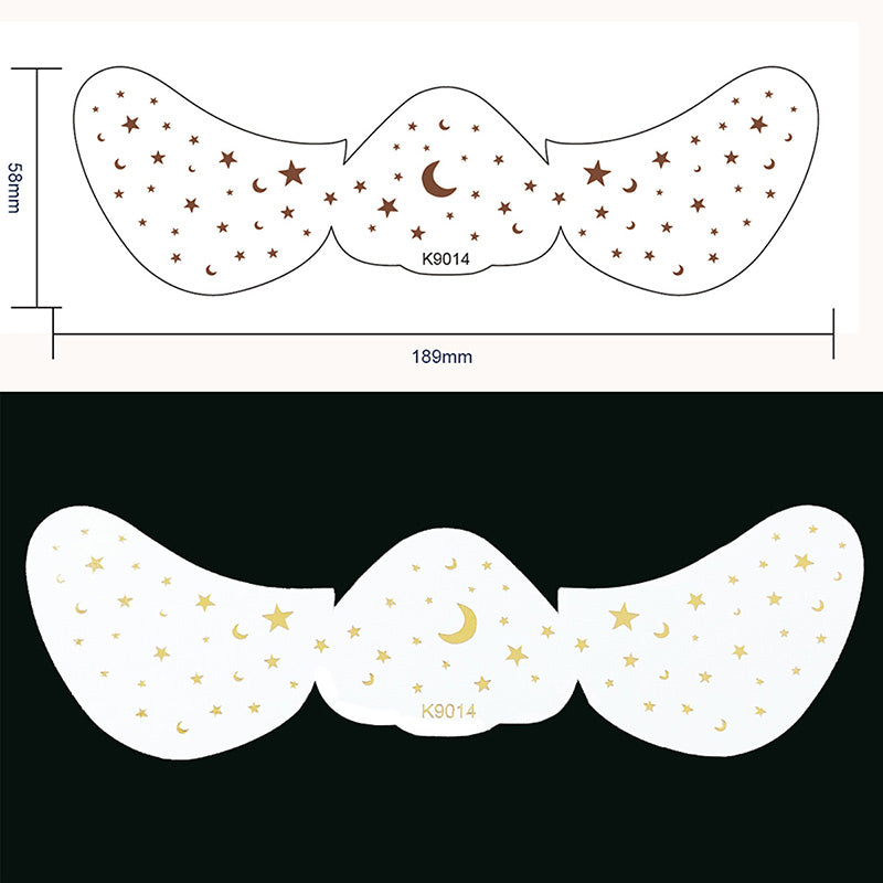 Glitzerndes Hautpflege-Sommersprossen-Gesichtstattoo