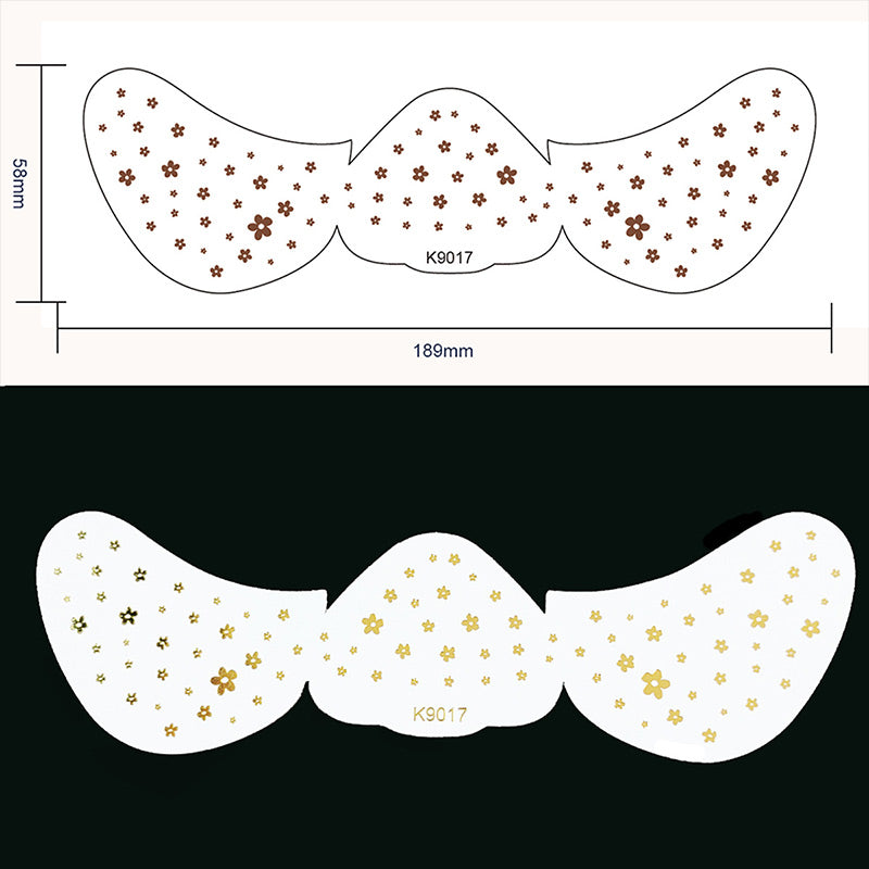 Glitzerndes Hautpflege-Sommersprossen-Gesichtstattoo