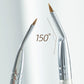 Abgewinkelter Make -up Feinpunkt Eyelinerbürste