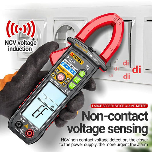 🔥Intelligentes sprachgesteuertes Klemm-Multimeter-Testgerät💥Befristetes Angebot: 50% Rabatt auf Bestellungen