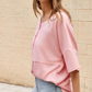 🌸💐Lässiges Button-Down-Oberteil aus Waffelstrick💥💥Befristetes Angebot: 50% Rabatt auf Bestellungen