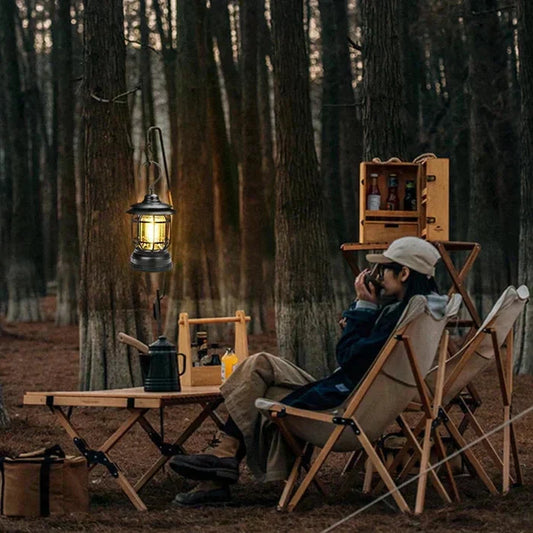 🔥🔥Maifeiertags-Sonderangebot: Kaufen Sie 2 und erhalten Sie 1 gratis🔥 Tragbare Retro-Campinglampe💥💥Befristetes Angebot: 50% Rabatt auf Bestellungen