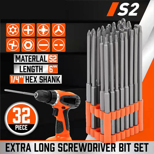 32-Piece Screwdriver Bit Set for Drill