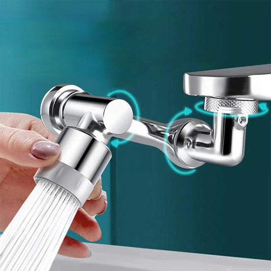 🔥2025 Neu Multifunktionale, spritzwassergeschützte Wasserhahnverlängerung mit Schwenkarm💥💥Befristetes Angebot: 50% Rabatt auf Bestellungen