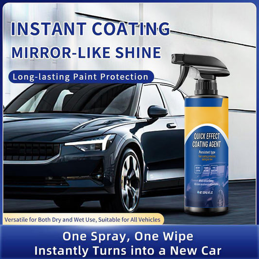 🚗 50% OFF! ✨Quick Acting Car Coating Agent Spray, Instant Mirror Shine Long Lasting Paint Protection Spray