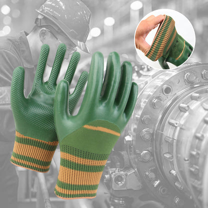 💥 50% OFF🎁 Rubber Coated Work Gloves with Knit Wrist Cuff（Werde ein fliegender Spider-Man）