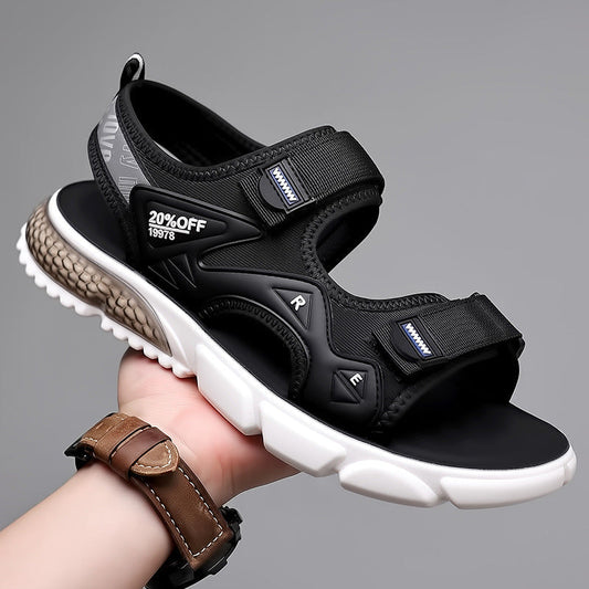🎉🩴2025 Sommer Neue Herren Sandalen mit Klettverschluss💥💥Befristetes Angebot: 50% Rabatt auf Bestellungen