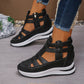 🔥Letzter Tag 50% Rabatt - Bequeme leichte Wedges mit seitlichem Reißverschluss
