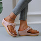 🎉🩴Pantoffeln Sommer Frauen Keile Dicke Pantoffeln💥💥Befristetes Angebot: 50% Rabatt auf Bestellungen