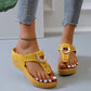 🎉🩴Pantoffeln Sommer Frauen Keile Dicke Pantoffeln💥💥Befristetes Angebot: 50% Rabatt auf Bestellungen