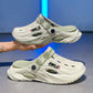 🌬️🏖️Lässige, atmungsaktive Schuhe für Herren mit verstellbarem Fersenriemen