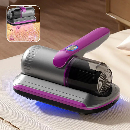 CETAUT 300 PRO- 🦠Kabelloser Handstaubsauger mit UV-Licht & 6000Pa Saugkraft – Milben entfernen, Matratzen reinigen, Allergene reduzieren! Ideal für Haushalt & Auto 🚗💨