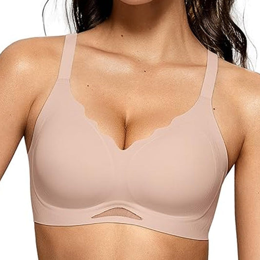 Bequemer drahtloser Push-up-BH für Frauen