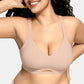 Bequemer drahtloser Push-up-BH für Frauen
