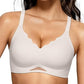 Bequemer drahtloser Push-up-BH für Frauen