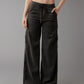 50%Rabatte🔥Cargohose mit weitem Bein aus Leinenmischung 👖Super vielseitige Hose