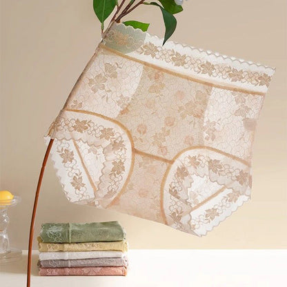 【[[т1]][[т3]]Купите више, набавите више[[т38]]】[[т40]]Женске бешавне чипкасте гаћице високог струка