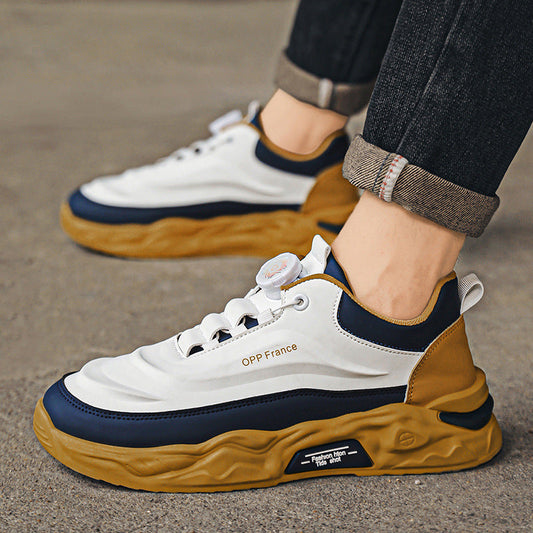 👟 ✨Stylische, leichte Herren-Sneaker aus PU-Leder💥💥Befristetes Angebot: 50% Rabatt auf Bestellungen