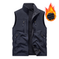⏰Zeitlich begrenzter Verkauf – 50 % RABATT🔥🧥 Herren Oversized Ärmellose Westenjacke mit Taschen