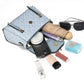 🛍️💫 Damen-Schultertasche aus einfarbigem PU-Leder mit Prägung🔥