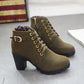 👢🦵Damenstiefel mit klobigem Absatz💖💖Kaufen 2 kostenloser Versand