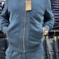 🍁Herren-Zweiteiler mit Freizeitjacke und Hose（Hosentyp: Regular Fit, passend für alle Beinformen）