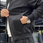 🍁Herren-Zweiteiler mit Freizeitjacke und Hose（Hosentyp: Regular Fit, passend für alle Beinformen）