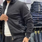 🍁Herren-Zweiteiler mit Freizeitjacke und Hose（Hosentyp: Regular Fit, passend für alle Beinformen）