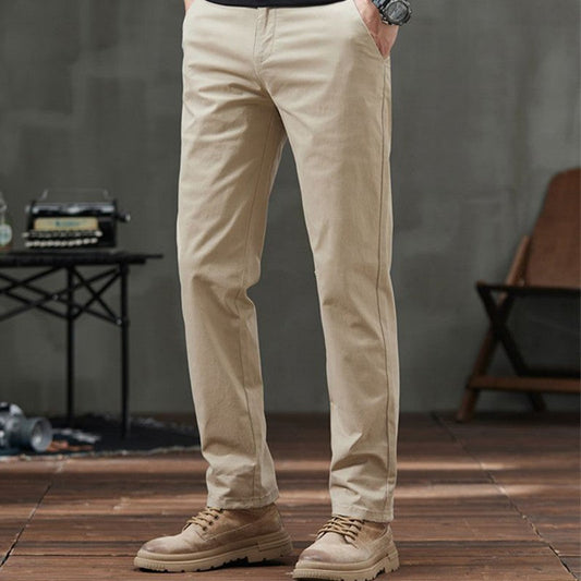 🏃♂️Herren Freizeithose in geradem Schnitt mit Taschen