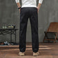 🏃♂️Herren Freizeithose in geradem Schnitt mit Taschen