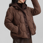 🔥🧥Kurze Warme Winterjacke für Damen – Steppjacke mit Kapuze und Taschen📦Freie Lieferung📦