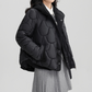 🔥🧥Kurze Warme Winterjacke für Damen – Steppjacke mit Kapuze und Taschen📦Freie Lieferung📦