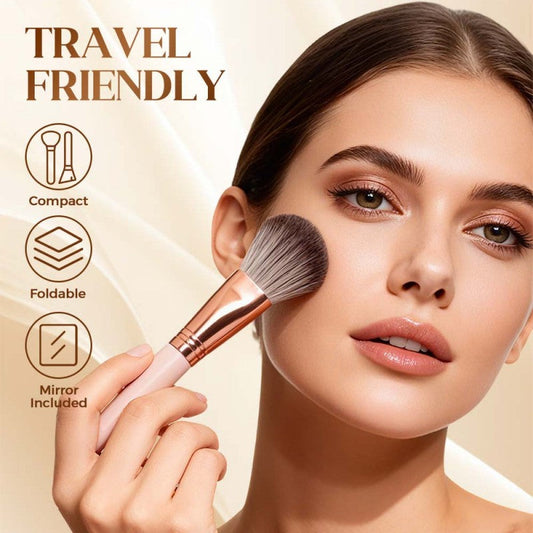 💄 All-in-One tragbares Make-up-Pinsel-Set🎁