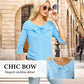 🎁 Heißer Verkauf 50 % RABATT 🔥Damen-Strickpullover mit Schleife
