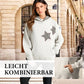 Lockerer Hoodie mit Print für Damen