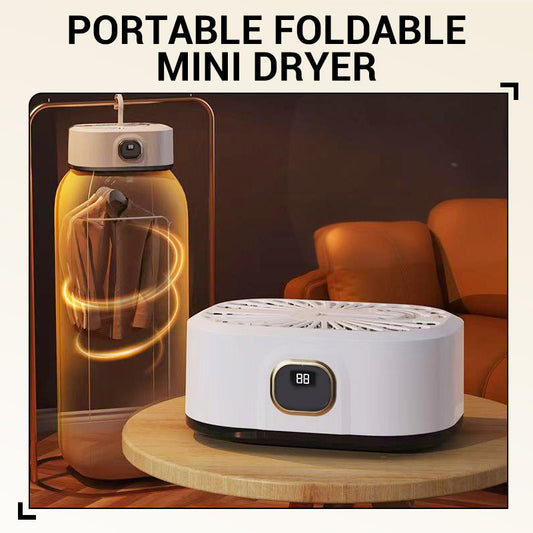 🔥LETZTER TAG DES 50 %-RABATT-SALES🔥Tragbarer, faltbarer Mini-Trockner