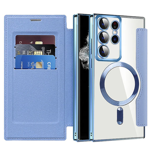 2026 New leather textured flip mobile phone case for Samsung S22-S26 Ultra