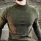 Komfortabler Herren-Thermo-Strickpullover mit Stepp-Optik