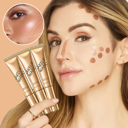 🌸🌟Multifunktionaler flüssiger Make-up-Stift für Highlighter und Finish