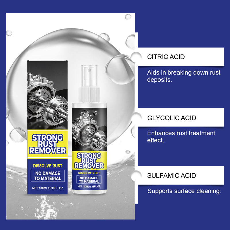 ⏳Zeitlich begrenztes Sonderangebot⏰Leistungsstarkes All-in-One-Rostentferner-Spray für Autos