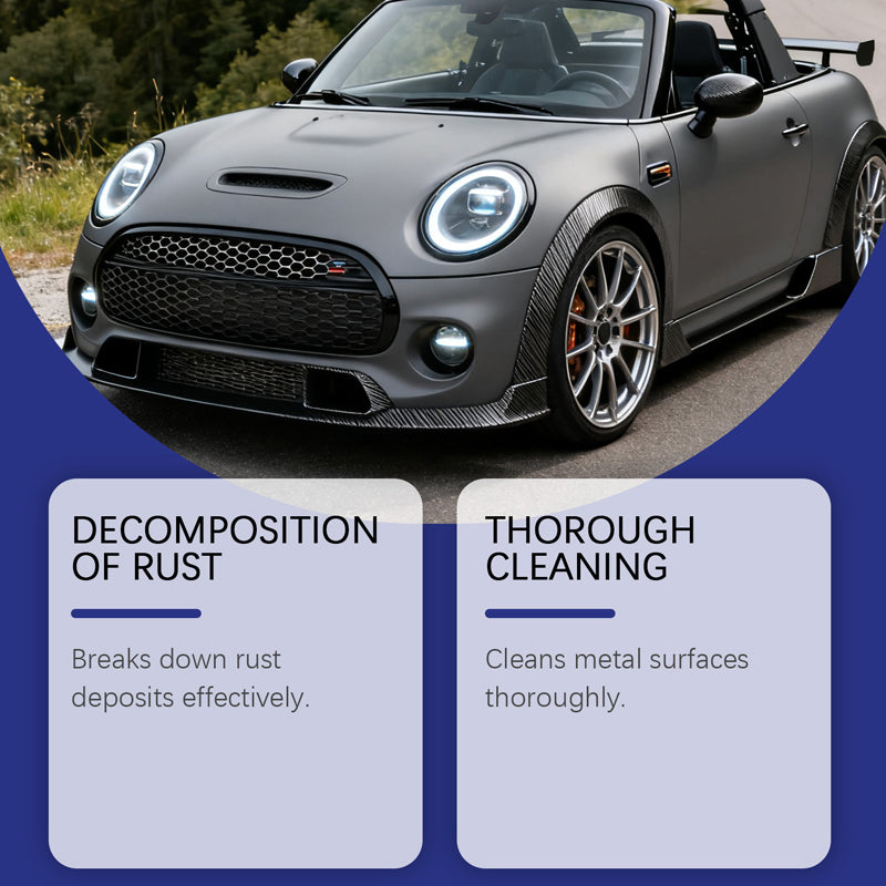 ⏳Zeitlich begrenztes Sonderangebot⏰Leistungsstarkes All-in-One-Rostentferner-Spray für Autos