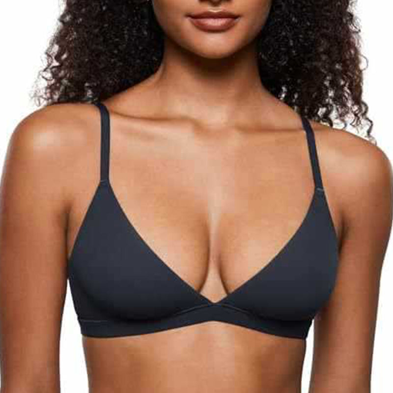 💞 Women’s wireless triangle bralette with jelly support pads
