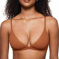 💞 Damen-Bügelloser Dreieck-Bralette mit Jelly-Stützkissen