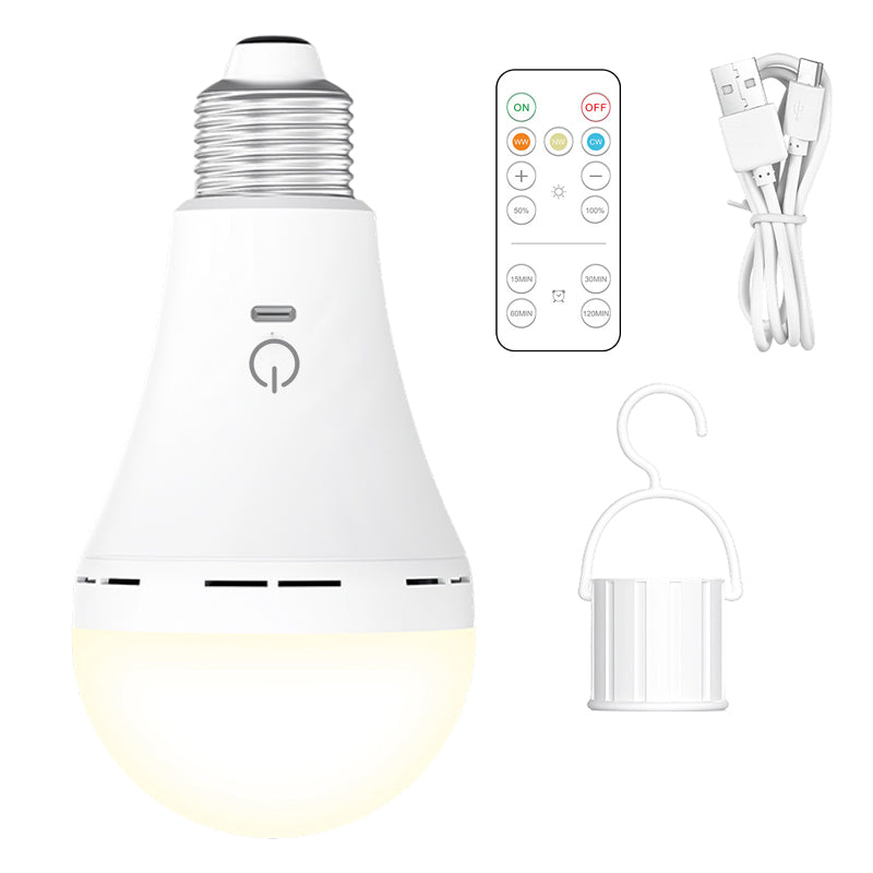 Tragbare wiederaufladbare LED-Camping-Glühbirne