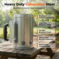 Heavy-Duty Steel BBQ Charcoal Starter